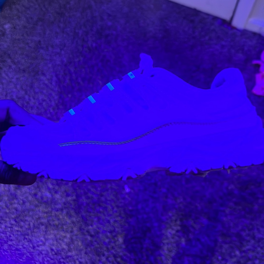 One pair of shoes a size 8
